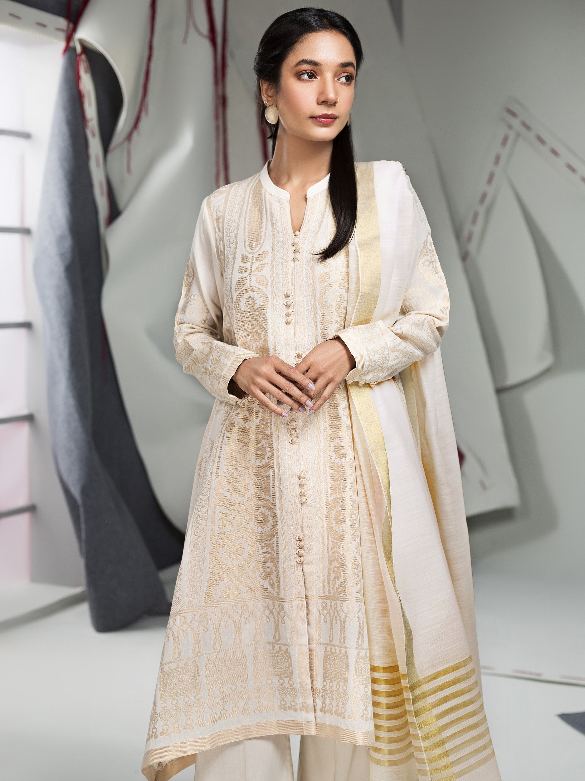 jacquard dress designs limelight Dress Winter Limelight Jacquard UNSTITCHED CAMBRIC COLLECTION Now In-Stores Online! 1,999