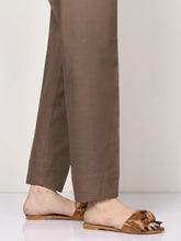 Load image into Gallery viewer, Khaddar Straight Trouser - Dark Brown
