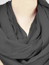 Load image into Gallery viewer, Chiffon Dupatta-Mouse Grey
