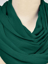 Load image into Gallery viewer, Chiffon Dupatta-Emerald Green
