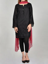 Load image into Gallery viewer, Chiffon Dupatta-Ruby Red
