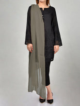 Load image into Gallery viewer, Chiffon Dupatta-Chocolate Brown
