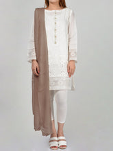 Load image into Gallery viewer, Chiffon Dupatta-Brown
