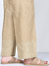 Load image into Gallery viewer, Embroidered Satin Pants
