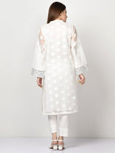 Load image into Gallery viewer, Embroidered Organza Jacquard Shirt
