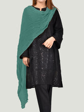 Load image into Gallery viewer, Crushed Dupatta - Green

