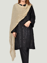 Load image into Gallery viewer, Crushed Dupatta - Cream
