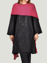 Load image into Gallery viewer, Crushed Dupatta-Cardinal
