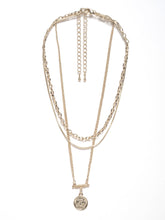 Load image into Gallery viewer, Layered Coin Necklace
