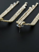 Load image into Gallery viewer, Hanging Rhinestone Earrings
