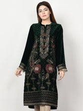 Load image into Gallery viewer, Embroidered Velvet Shirt
