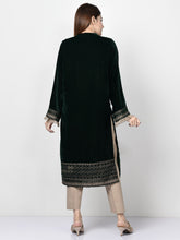 Load image into Gallery viewer, Embroidered Velvet Shirt
