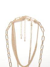 Load image into Gallery viewer, Chained Pearl Necklace
