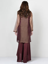 Load image into Gallery viewer, Embroidered Zarri Net Suit
