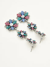 Load image into Gallery viewer, Floral Stone Earrings

