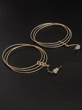 Load image into Gallery viewer, Layered Circle Earrings
